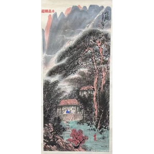 山水畫文化墻 一筆一墨皆意境，山水畫大師及作品介紹